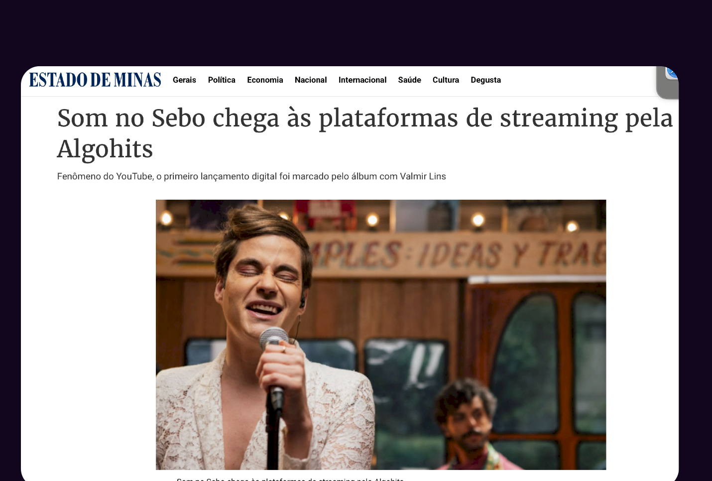 Som no Sebo | Estado de Minas