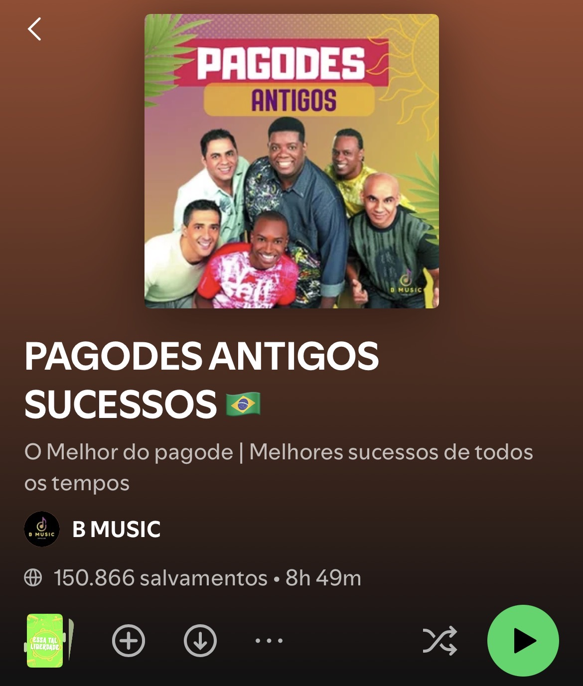 Playlist Pagodes Antigos