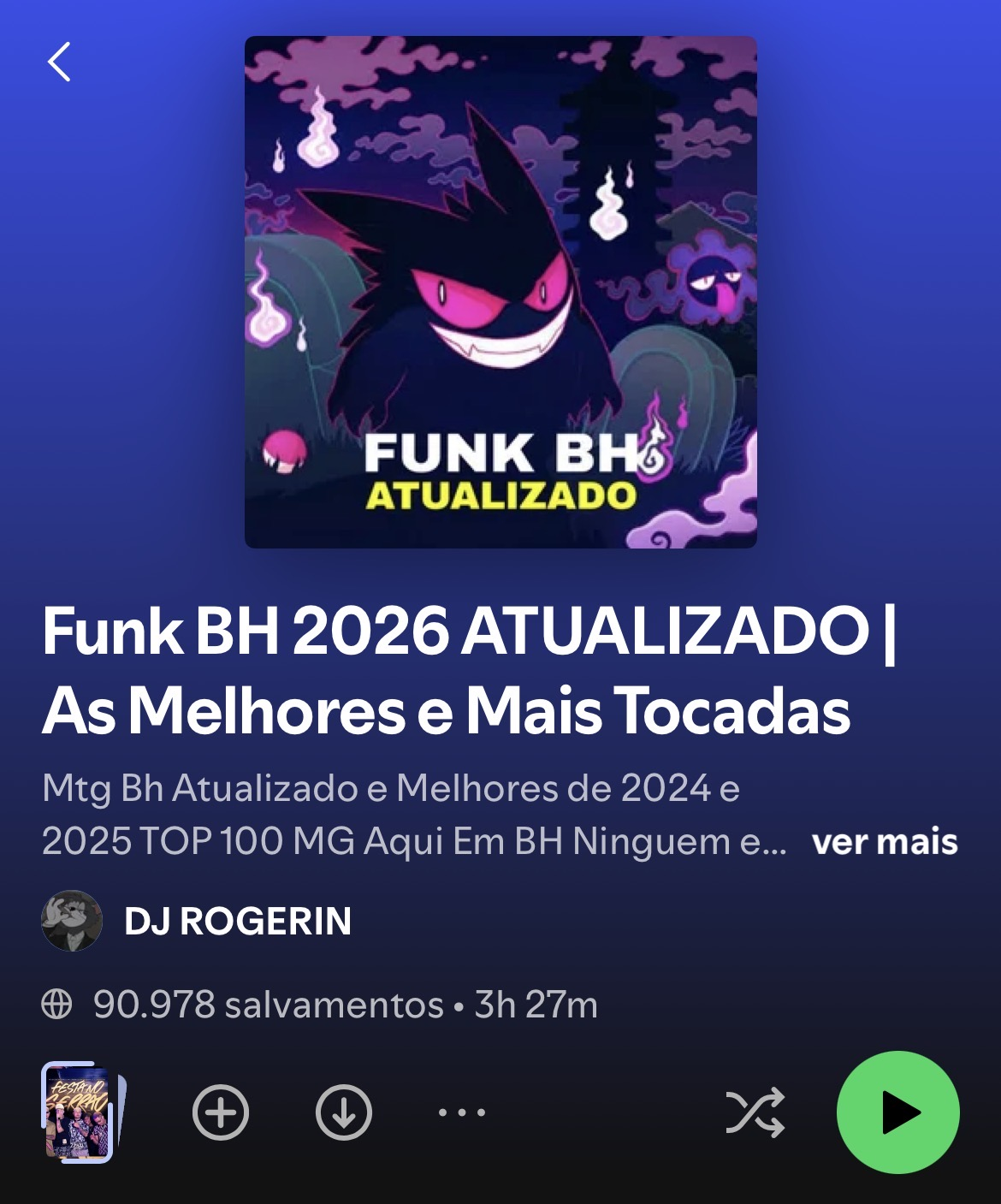 Playlist Funk BH 2026 ATUALIZADO